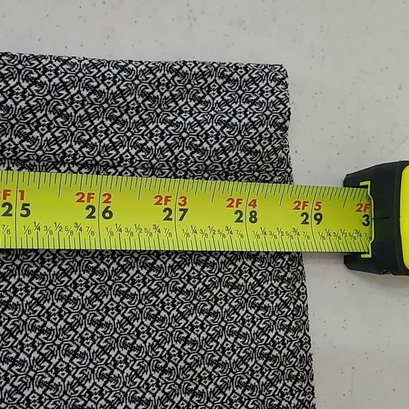 Anne Klein Black & White Patterned Pullon Pants size XXL - Picture 7 of 9